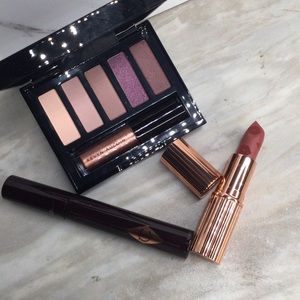 3 item bundle Charlotte Tilbury Mrs. Kisses lipstick  + Kevyn Aucoin